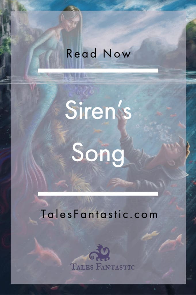 A sailor is on his way home to his wife and child, but has an encounter with a siren. #siren #mermaid #illustratiion #fantasy